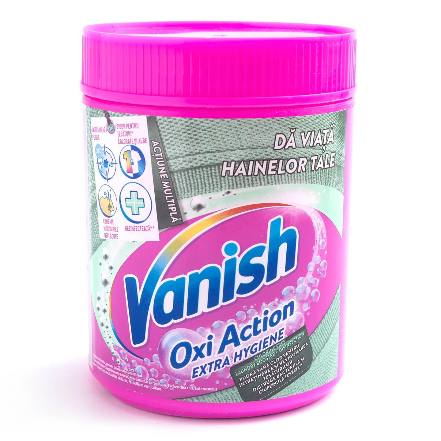 Pudră pentru îndepărtarea petelor Oxy Action Vanish 423g