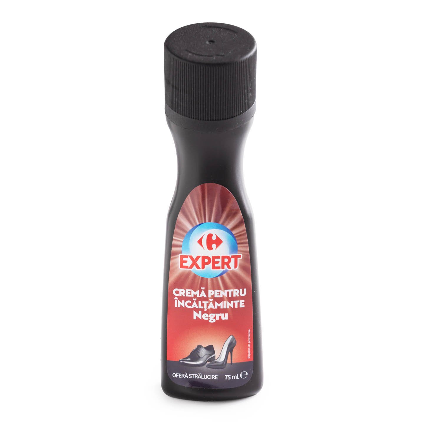Cremă pentru încălțăminte, negru / maro / neutru Carrefour Expert 75ml