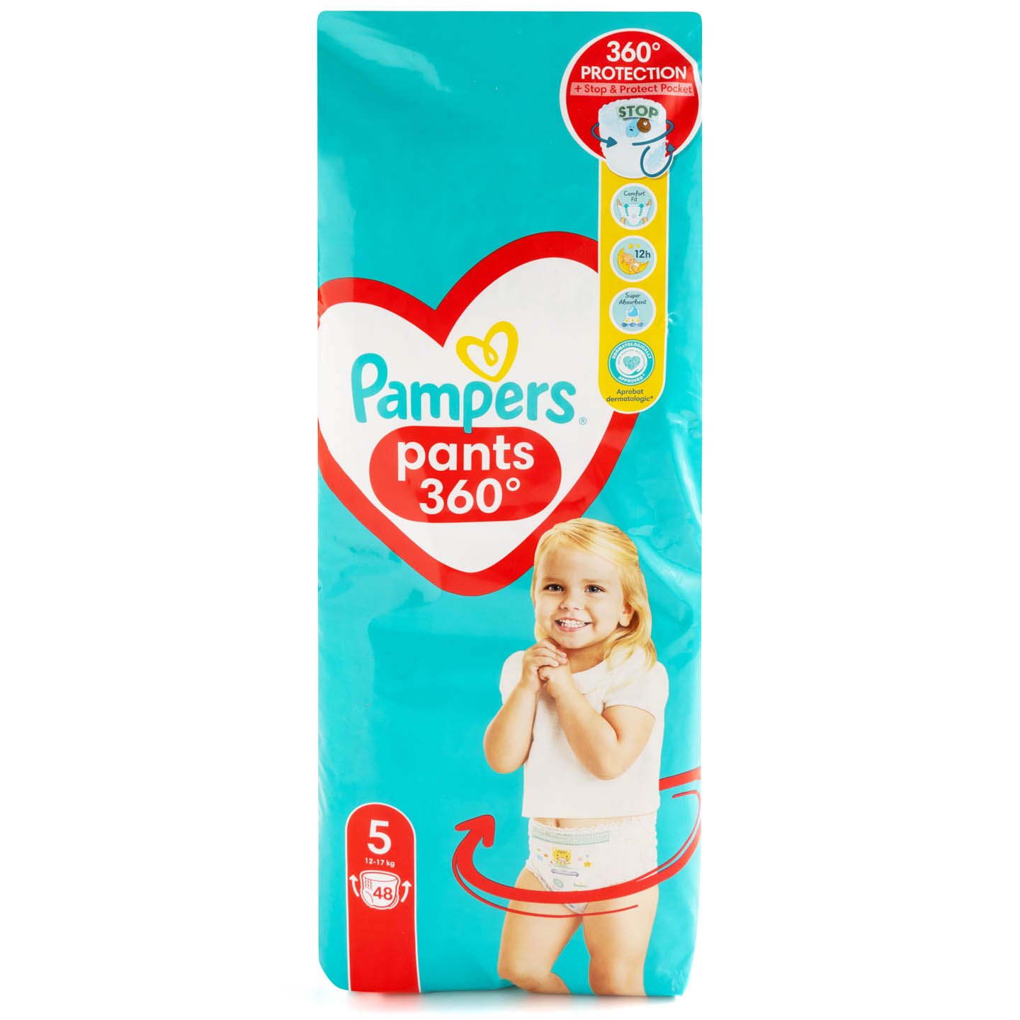 Scutece chiloțel Jumbo Pack, mărimi 3 / 4 / 5 / 6 / 7 / 8 Pampers