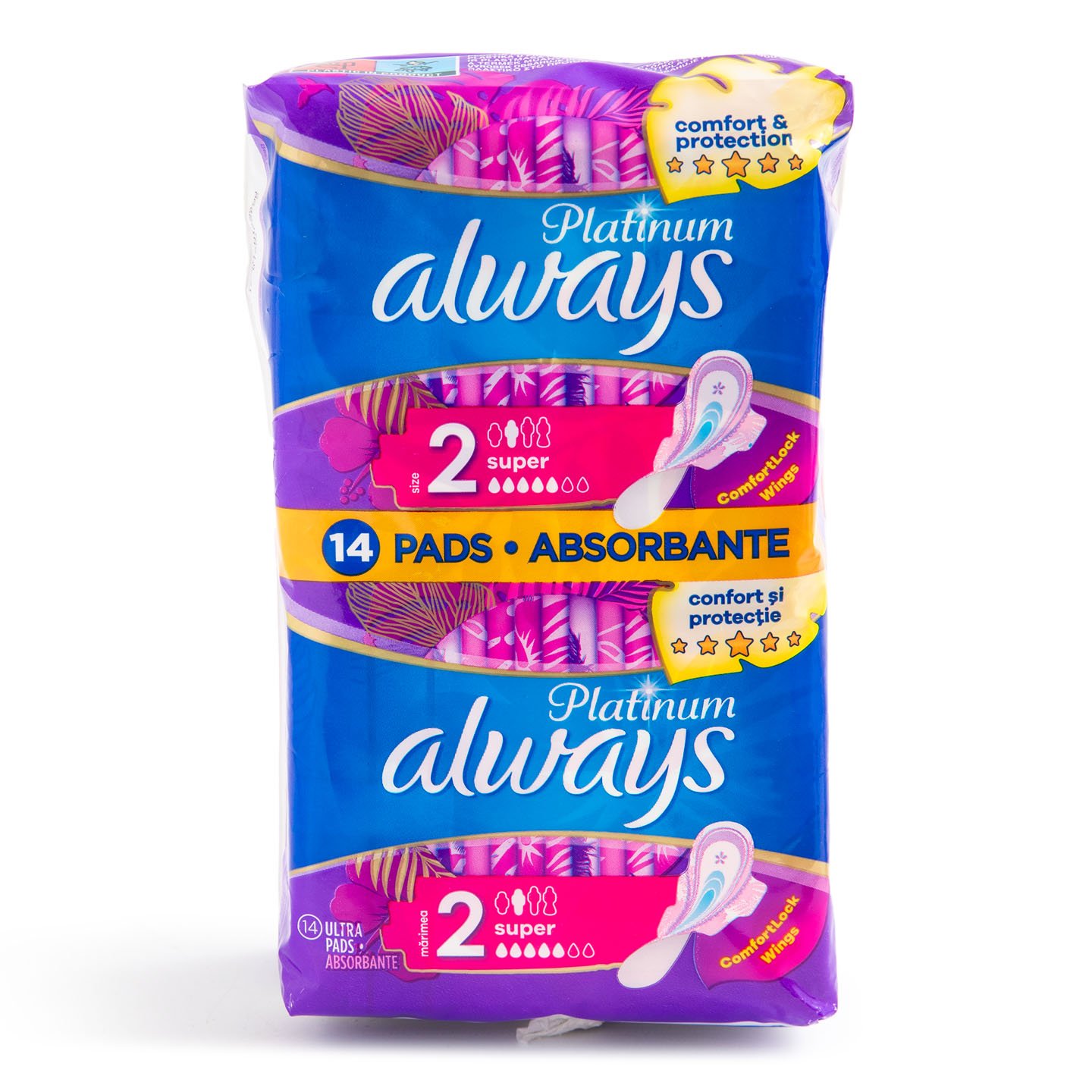 Absorbante Always Platinum 10 bucăți / 12 bucăți / 14 bucăți / 16 bucăți 