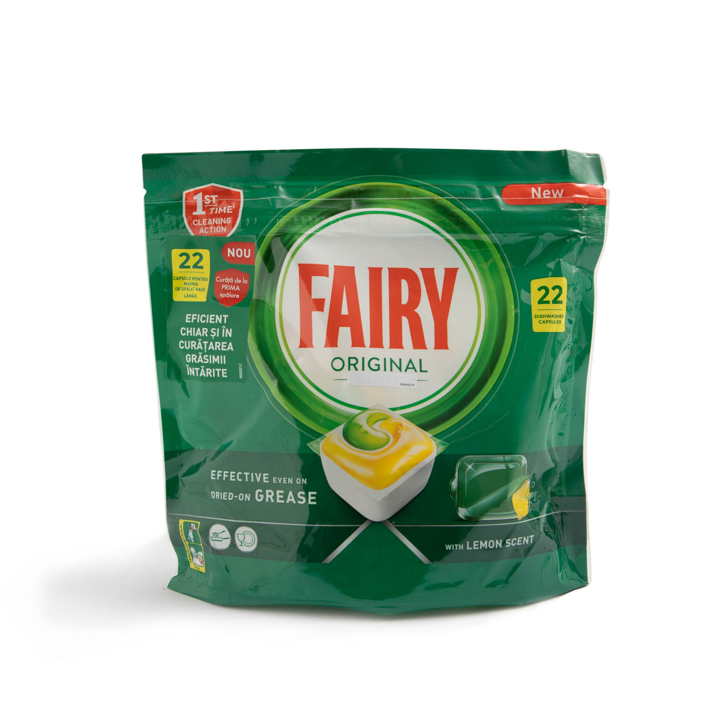 Detergent pentru mașina de spălat vase Fairy 18 bucăți / 22 bucăți