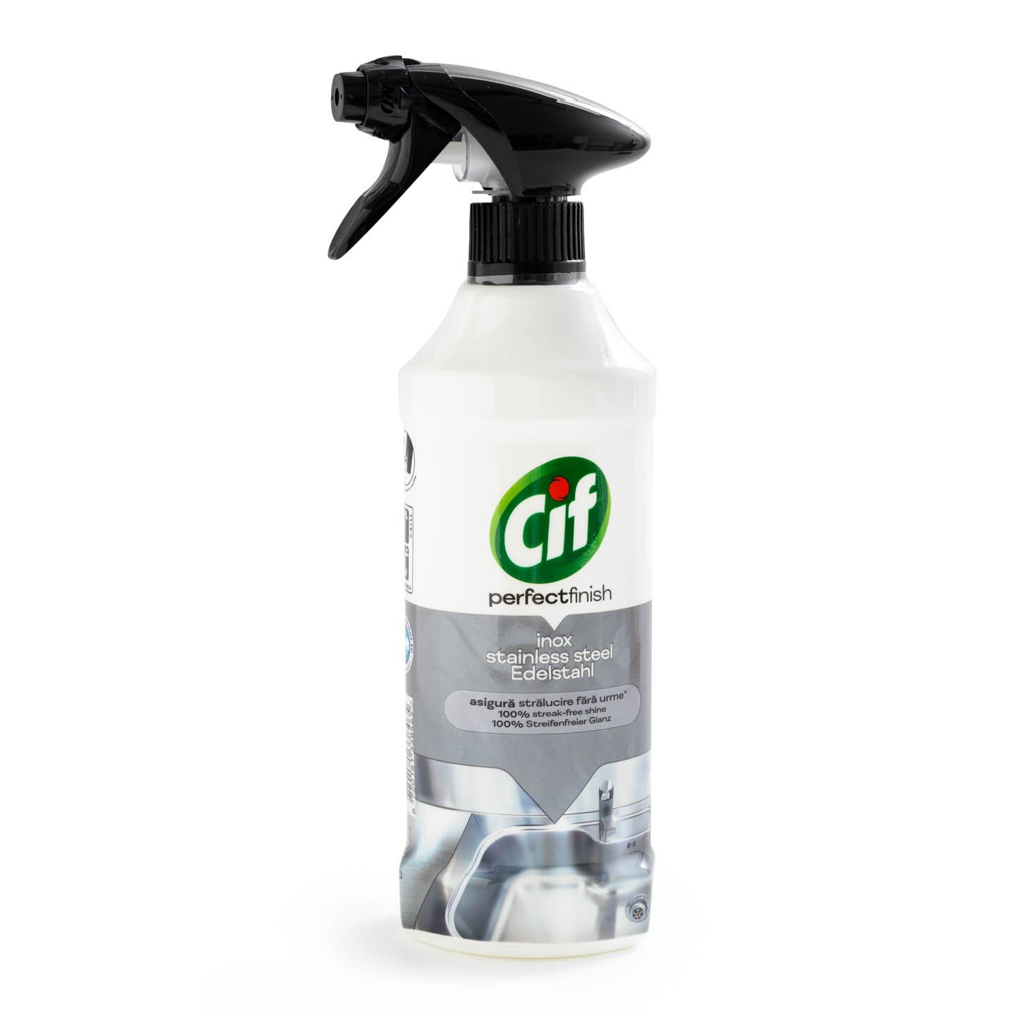 Soluție spray pentru curățare inox Cif 435ml