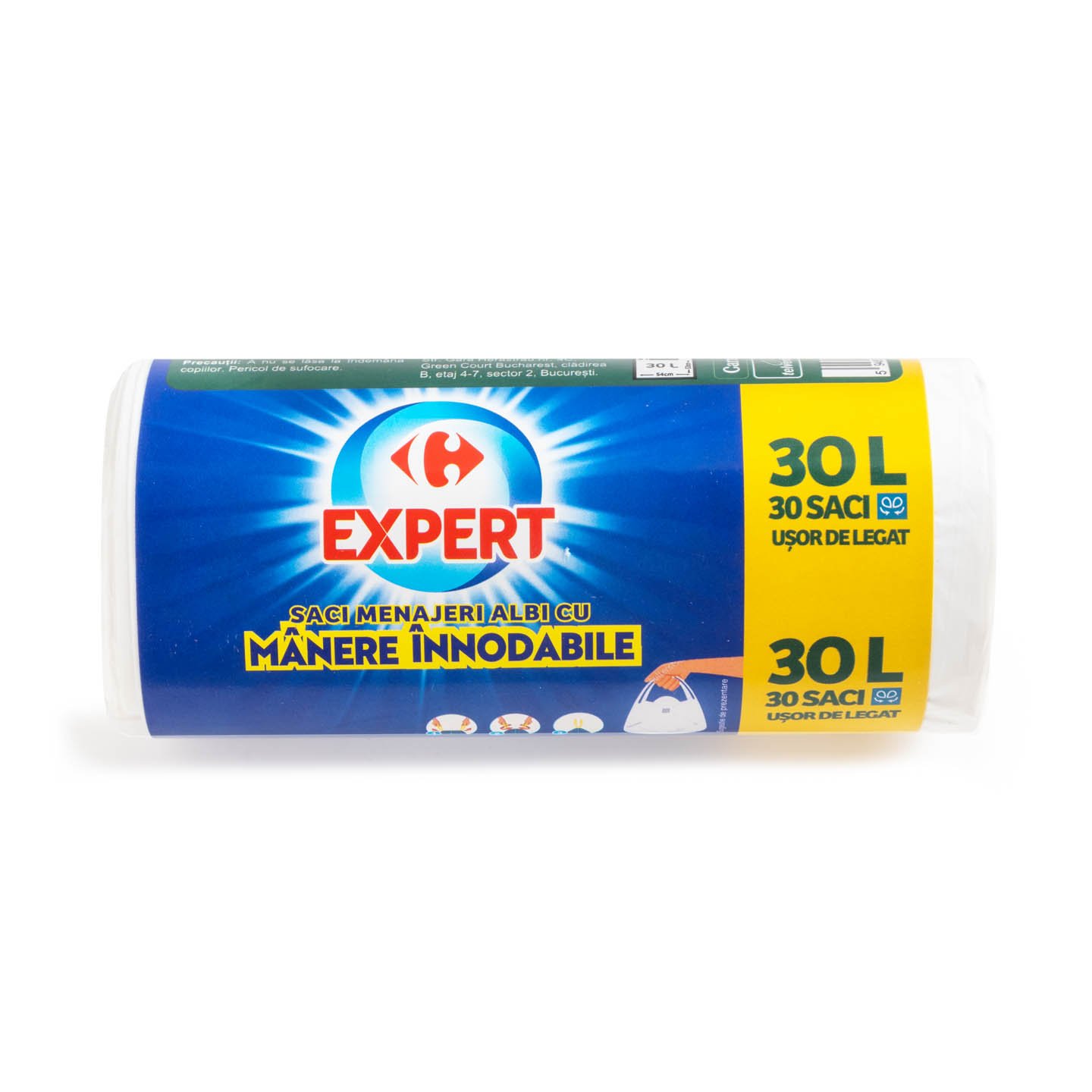 Saci menajeri Carrefour Expert 30L, 30 bucăți