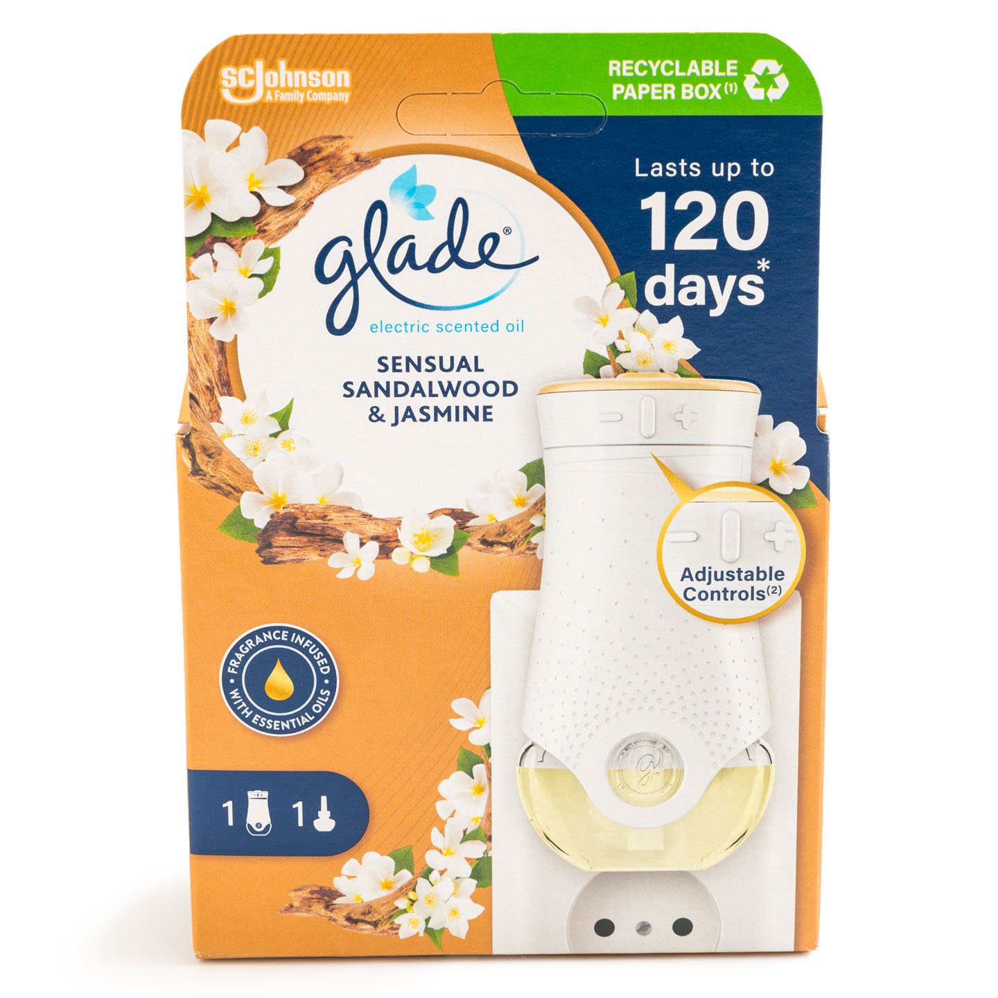 Odorizant electric pentru cameră Glade 20ml, diverse sortimente