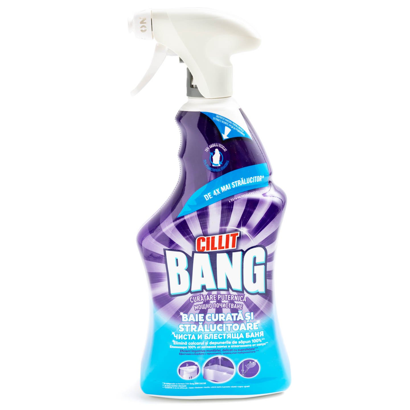 Detergent spray pentru baie / anticalcar / universal Cillit Bang 750ml, diverse sortimente