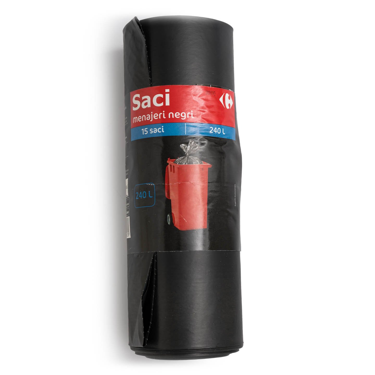 Saci menajeri cu șnur Carrefour Expert, 240L, 15buc.