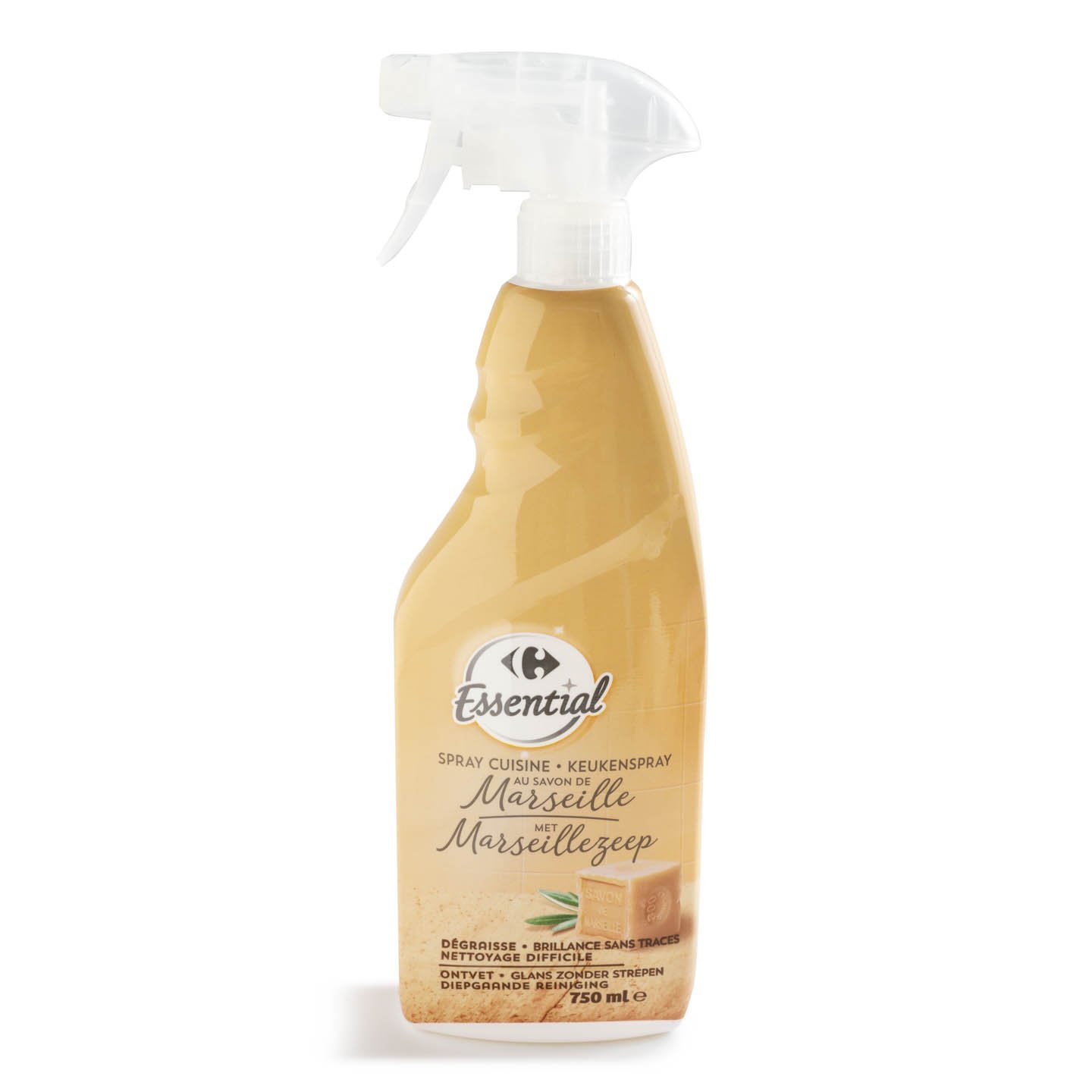 Spray degresant Marseille Carrefour Essential 750ml