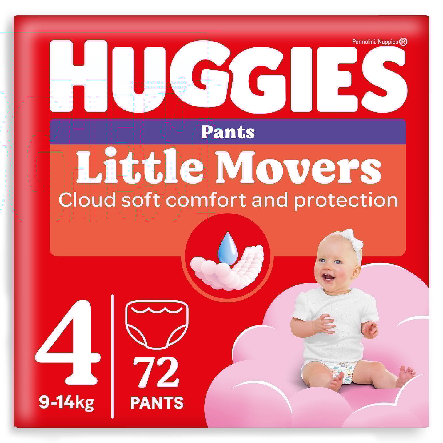Scutece chiloțel mărimi  4 / 5 / 6 Huggies 