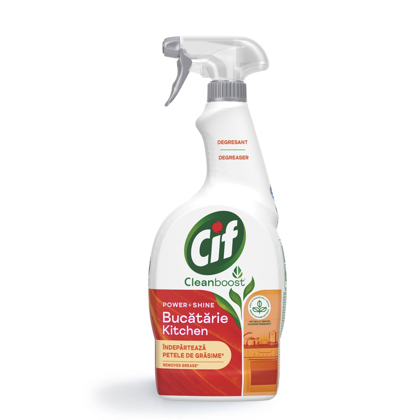 Spray degresant pentru aragaz Power&Shine Cif 750ml