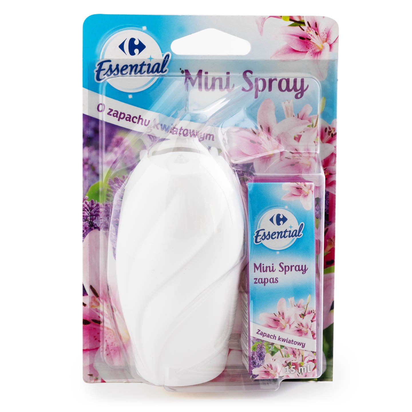 Mini spray odorizant Floral, Carrefour, 15ml