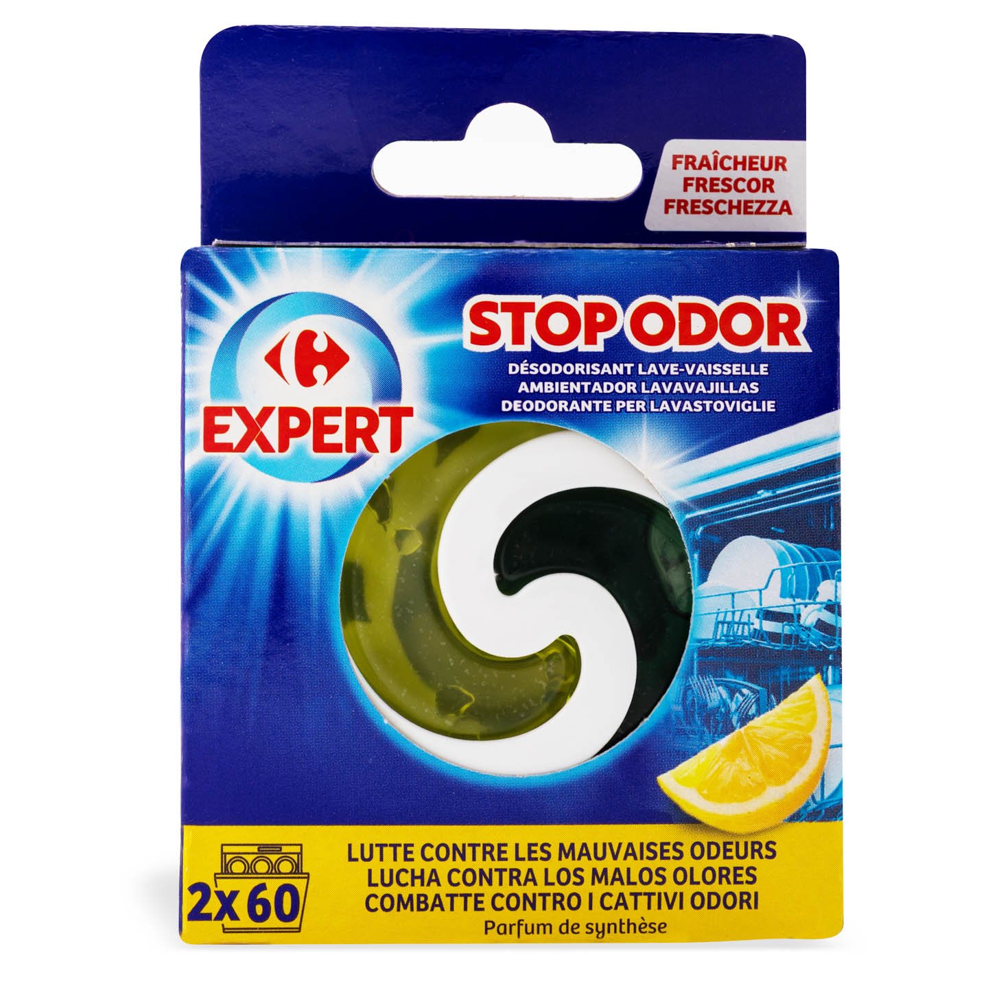 Odorizant pentru mașina de spălat Carrefour Expert, 2 x 6ml