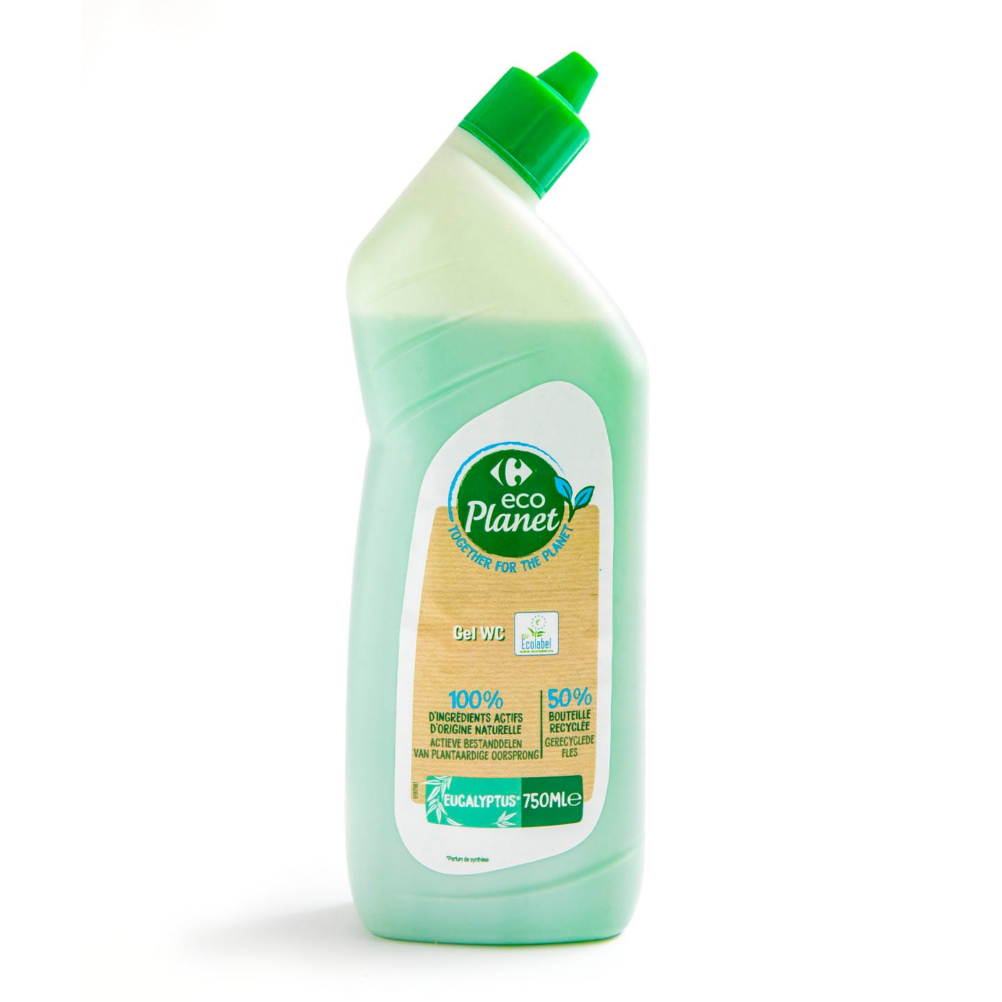 Gel pentru curățarea vasului de toaletă  Carrefour Eco Planet 750ml