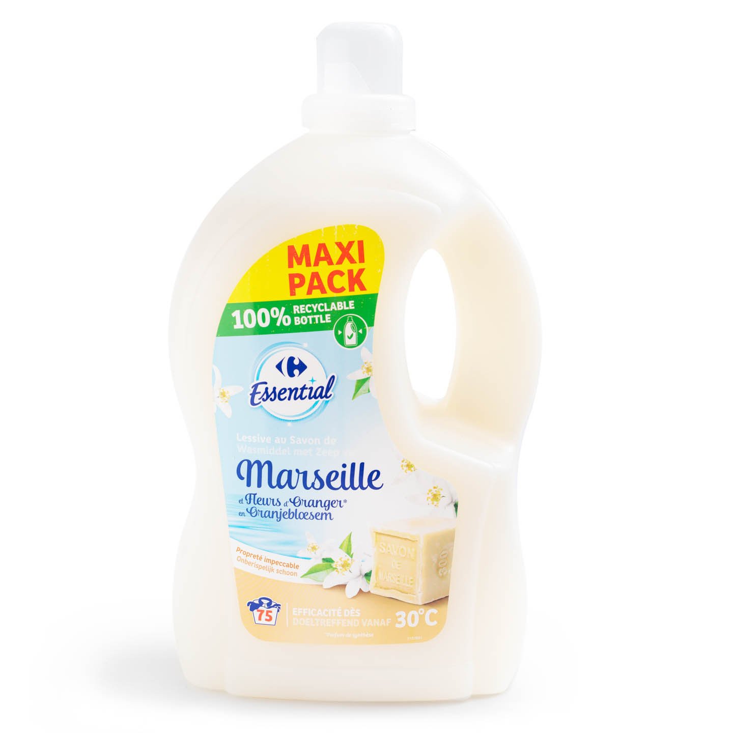 Detergent lichid Marseille Carrefour Essential 3.75L