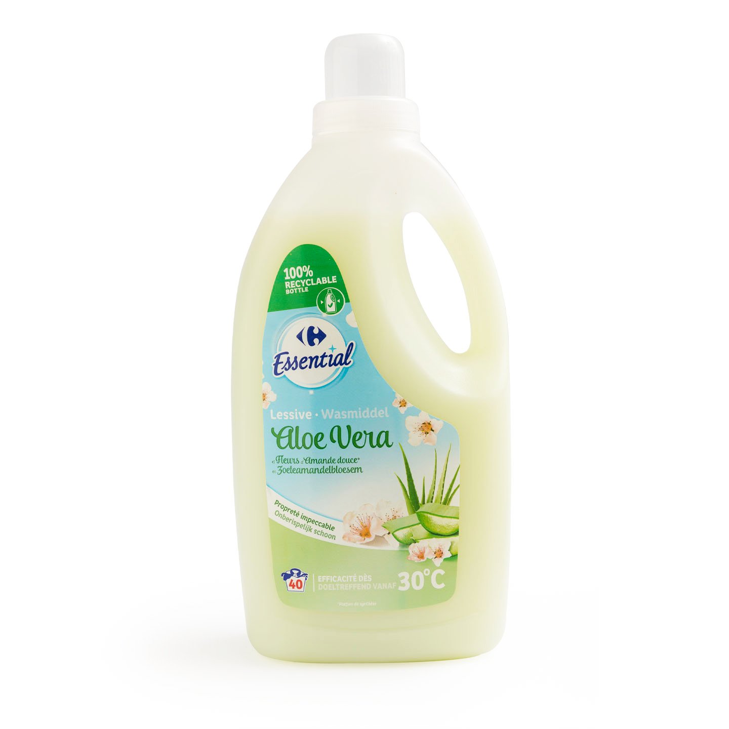 Detergent concentrat Aloe Vera Carrefour Essential 2L