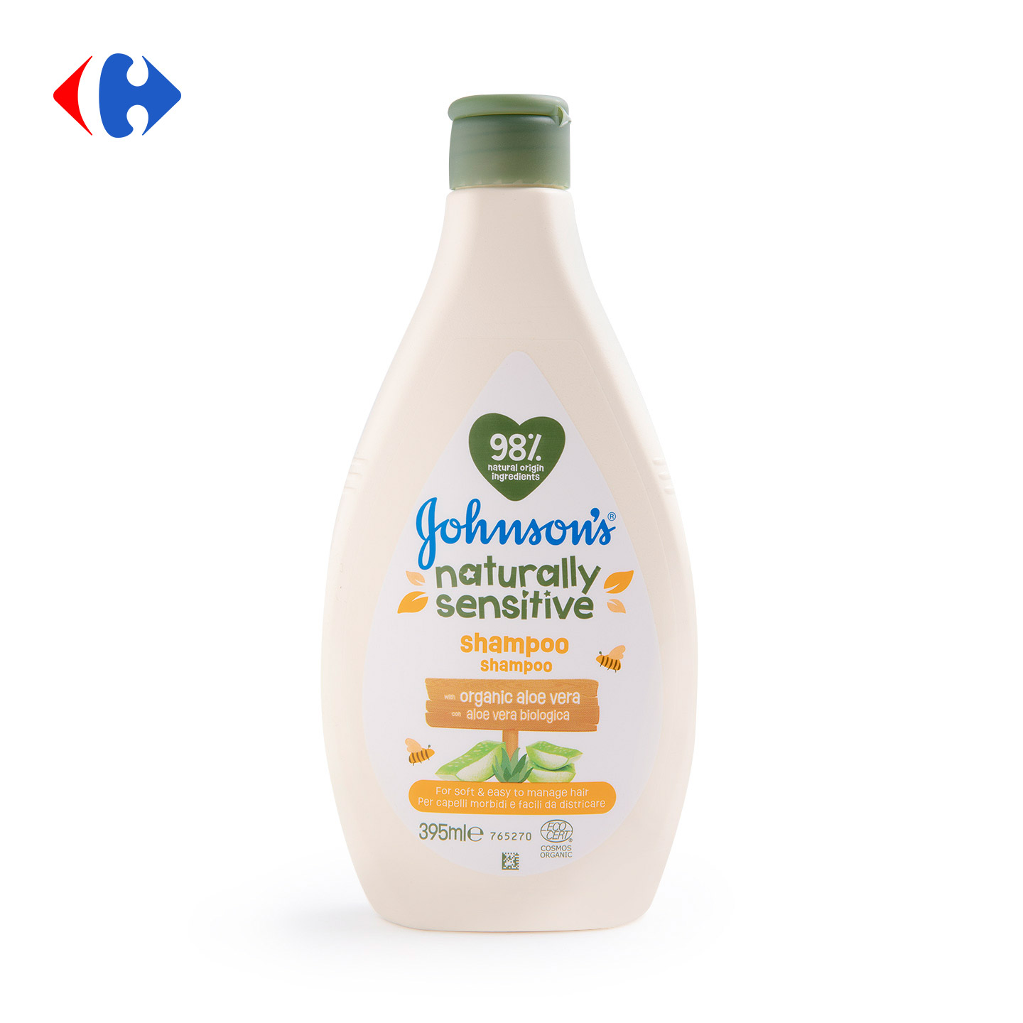 Șampon Natually Sensitive, Johnson's Baby 395ml