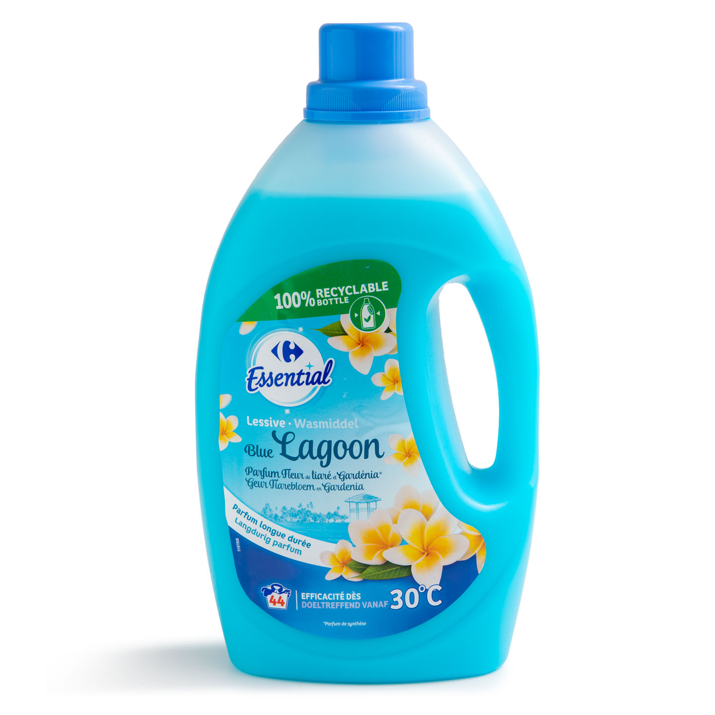 Detergent de rufe lichid Blue Lagoon / Japan Carrefour Essential 2.2L