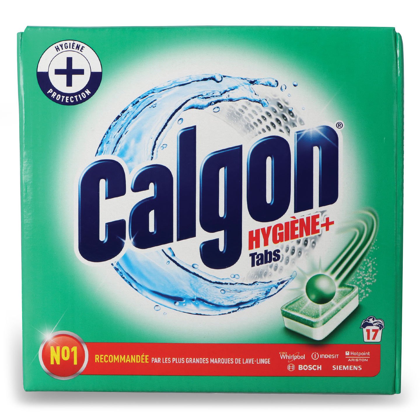 Tablete anticalcar Hygiene + Calgon 17 bucăți