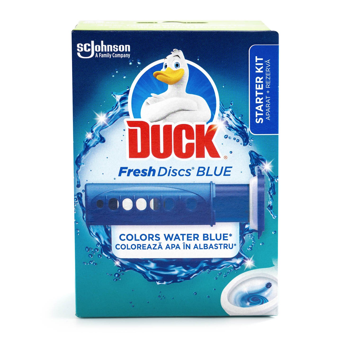 Odorizant pentru vasul de toaletă Duck 36g, diverse sortimente