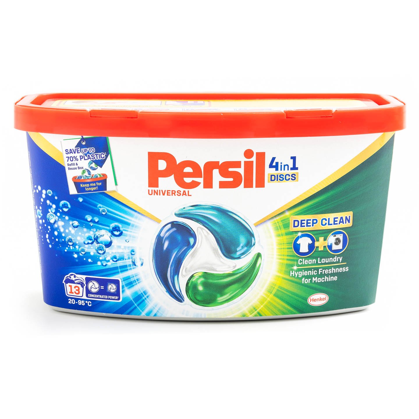 Detergent automat capsule 4în1 Universal / Color Persil 13 bucăți