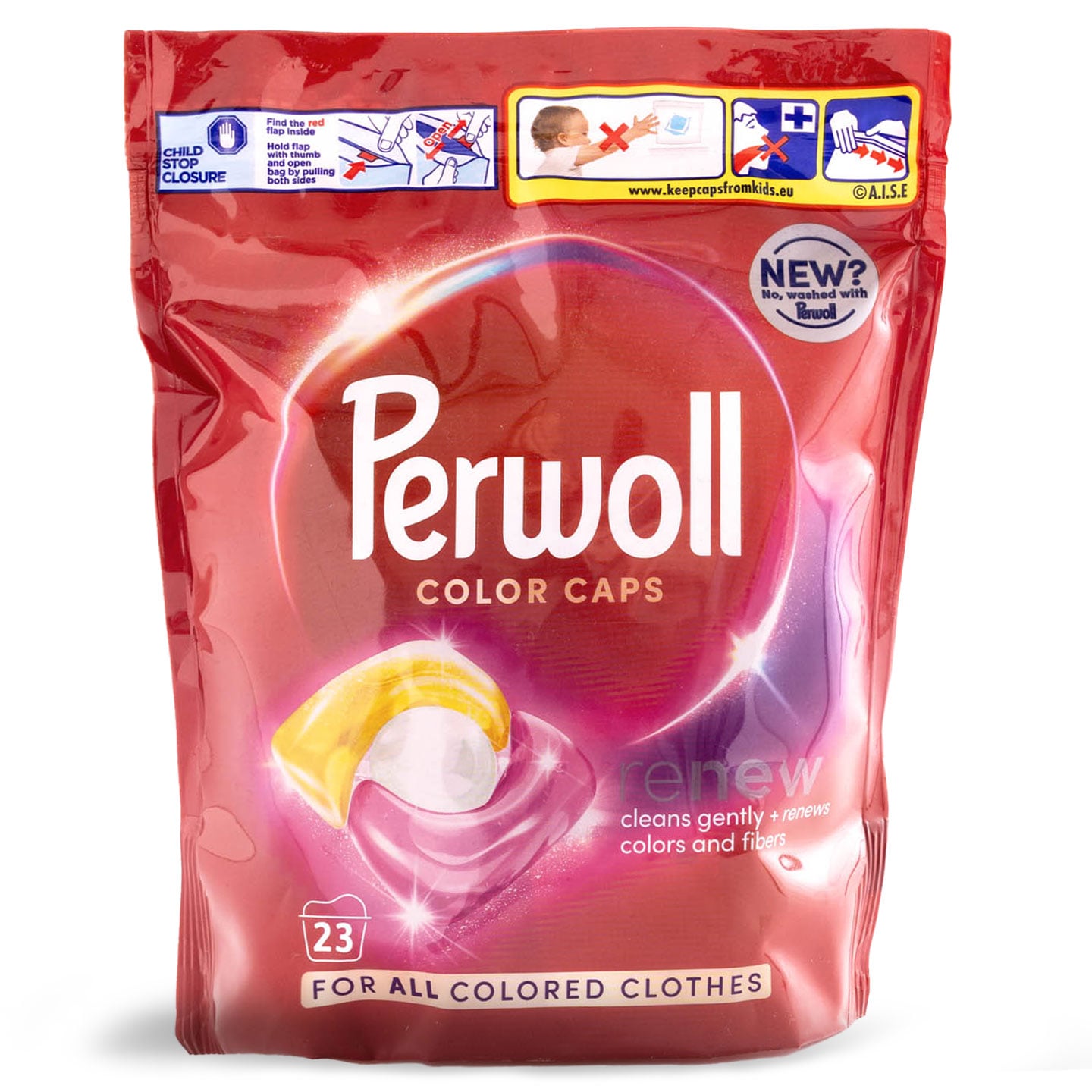 Detergent automat capsule Color / Black Perwoll 23buc.