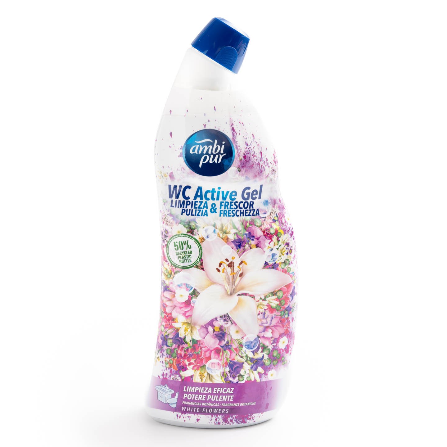 Gel de curățare pentru vasul de toaletă White Flowers Ambi Pur 750ml