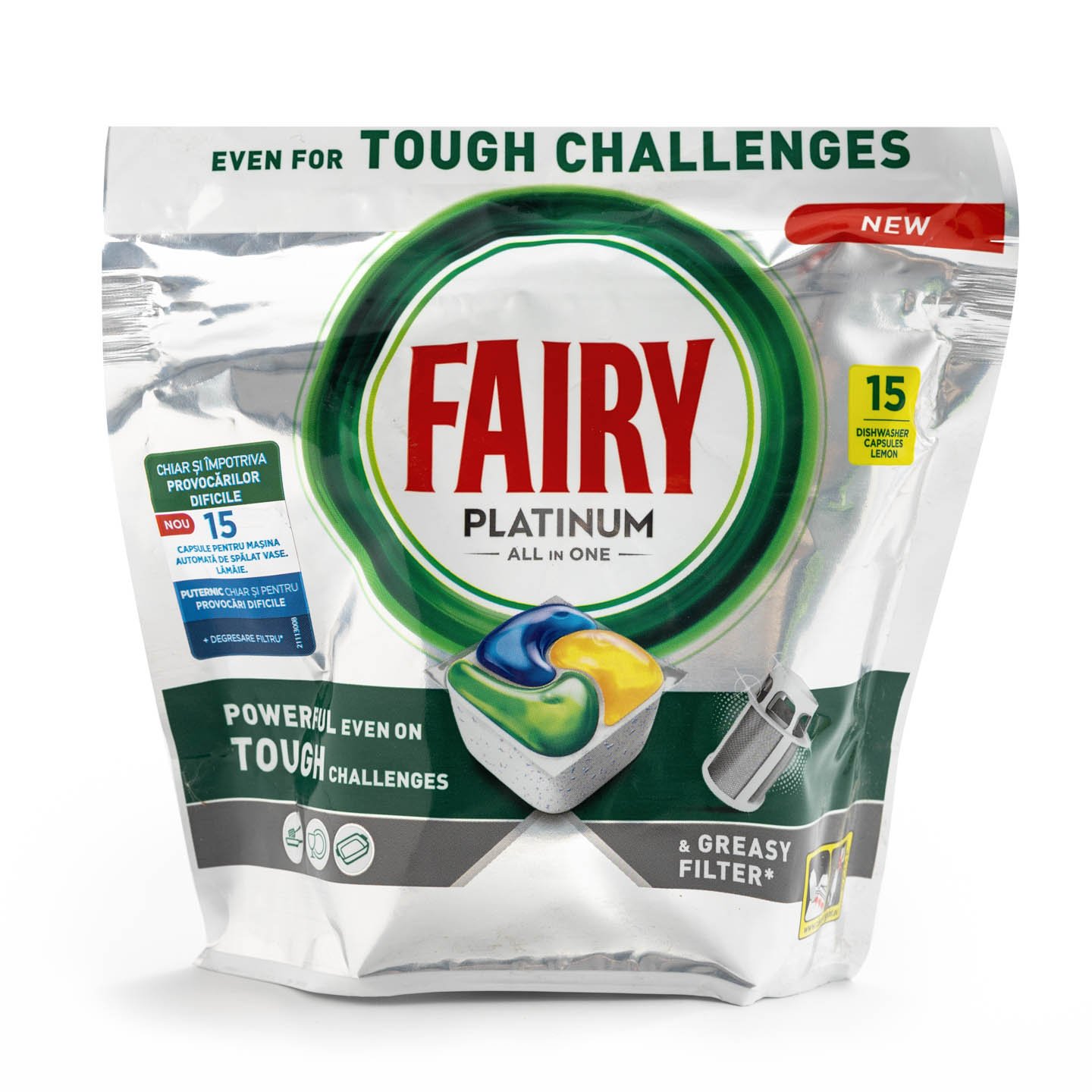 Detergent automat pentru mașina de spălat vase Fairy 12buc. / 15buc. / 22buc.