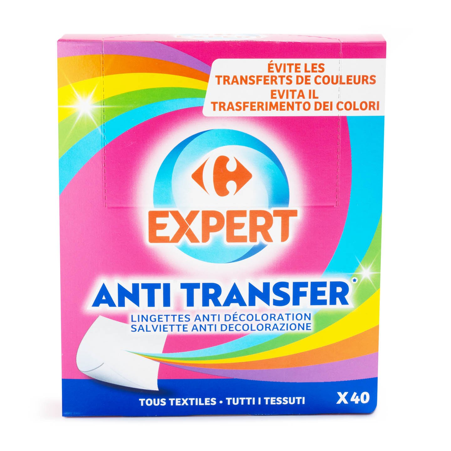 Hârtie pentru captarea culorilor Carrefour Expert 40 bucăți