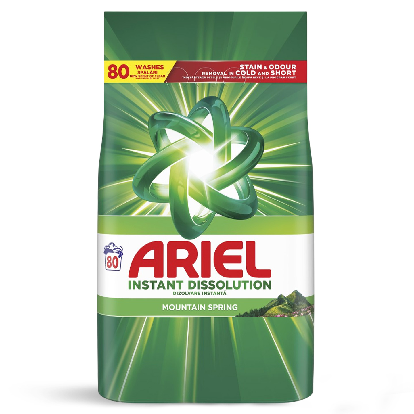 Detergent automat pudră Color / Mountain Spring Ariel 5.2kg