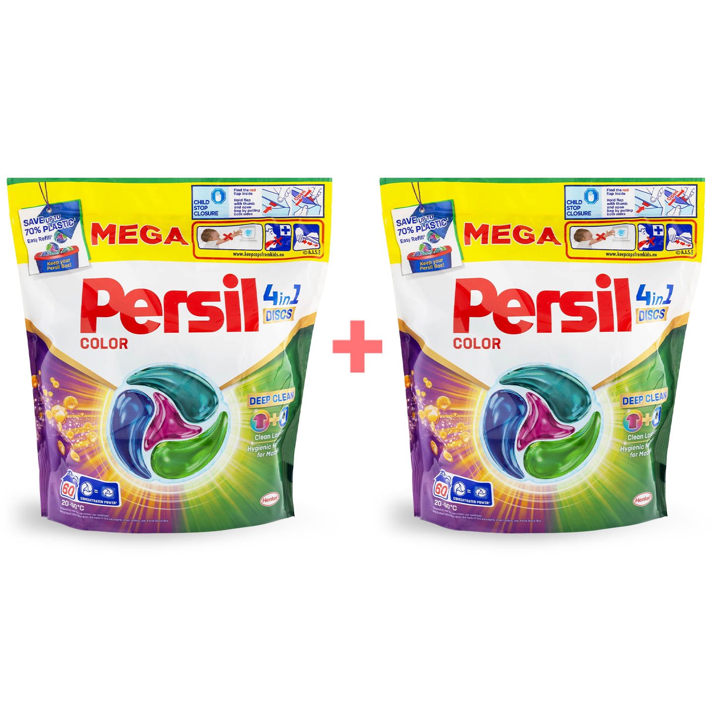 Detergent automat capsule Universal / Color Persil 60 bucăți