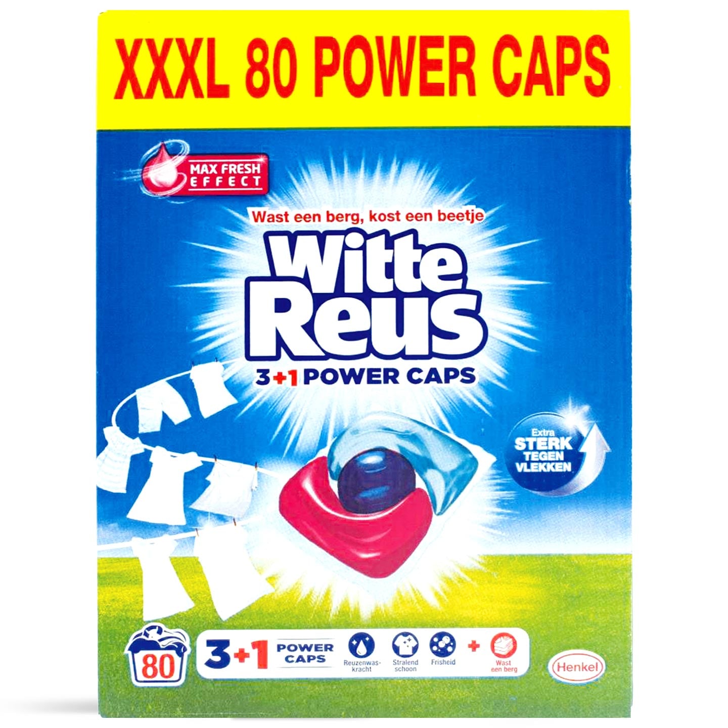 Detergent capsule Witte Reus 3+1, 80buc.