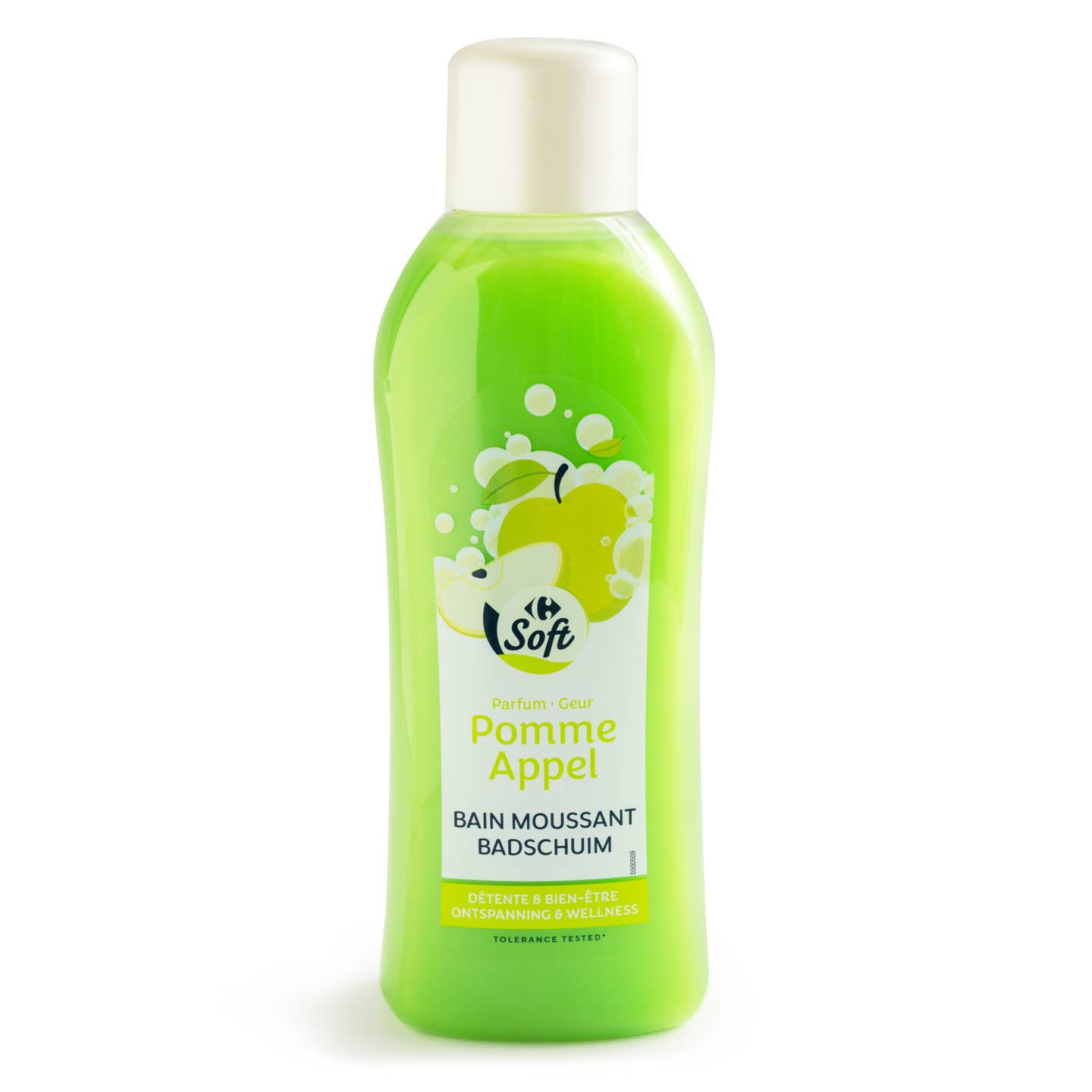 Spumă de baie cu aromă de măr Carrefour Soft 1L