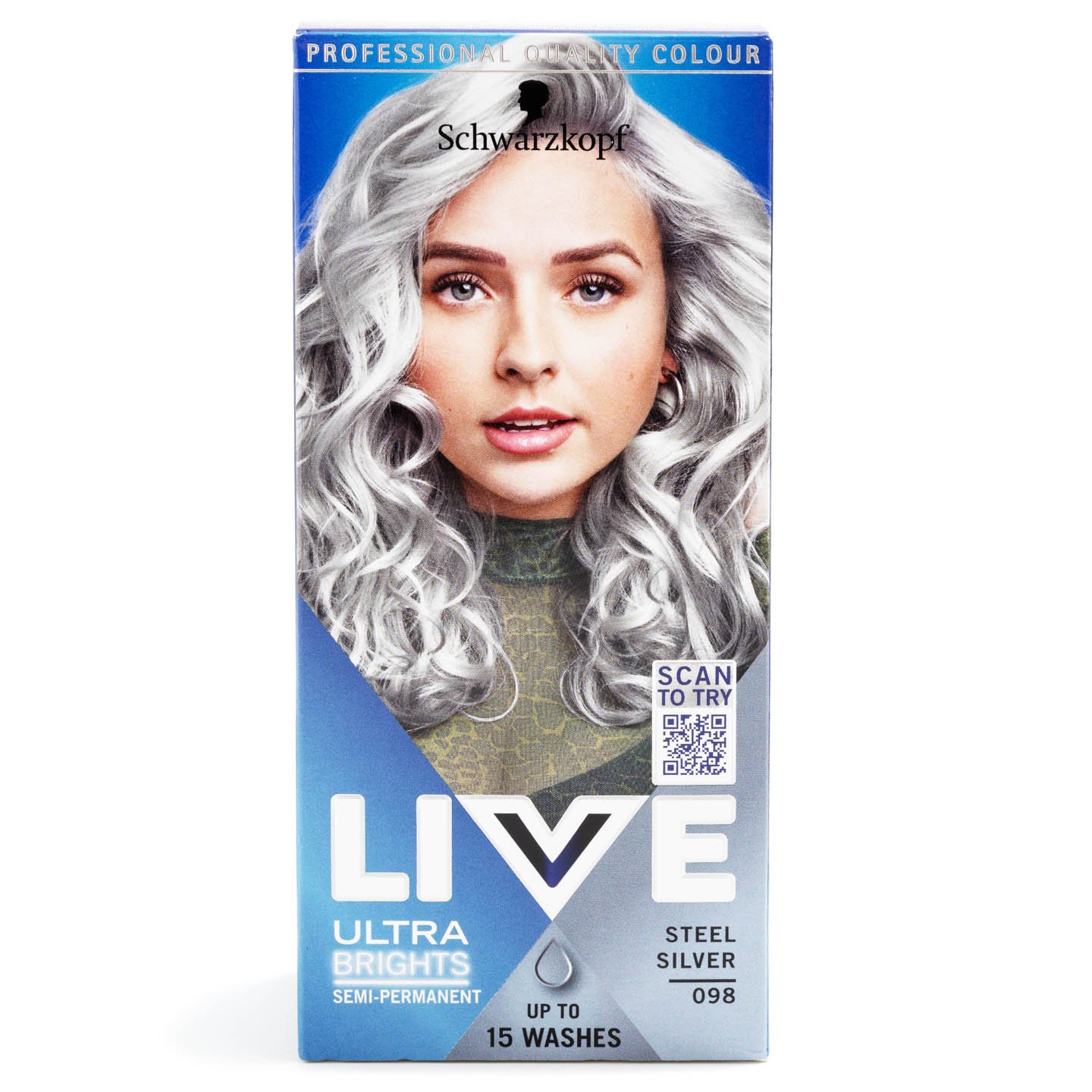 Vopsea de păr, semipermanentă Schwarzkopf Live 80ml, diverse nunațe