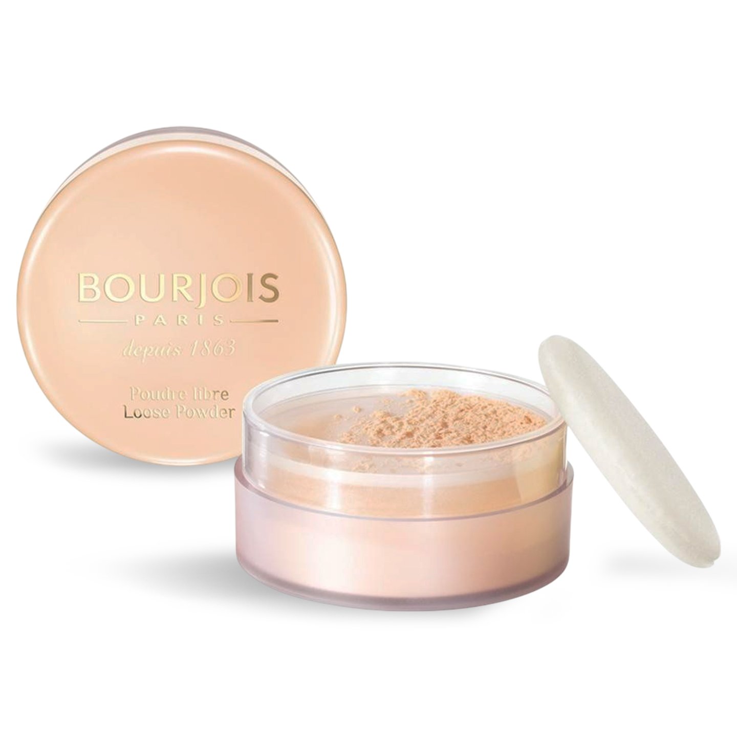 Pudră pulbere Loose Powder, 01 Peche, Bourjois 32 g