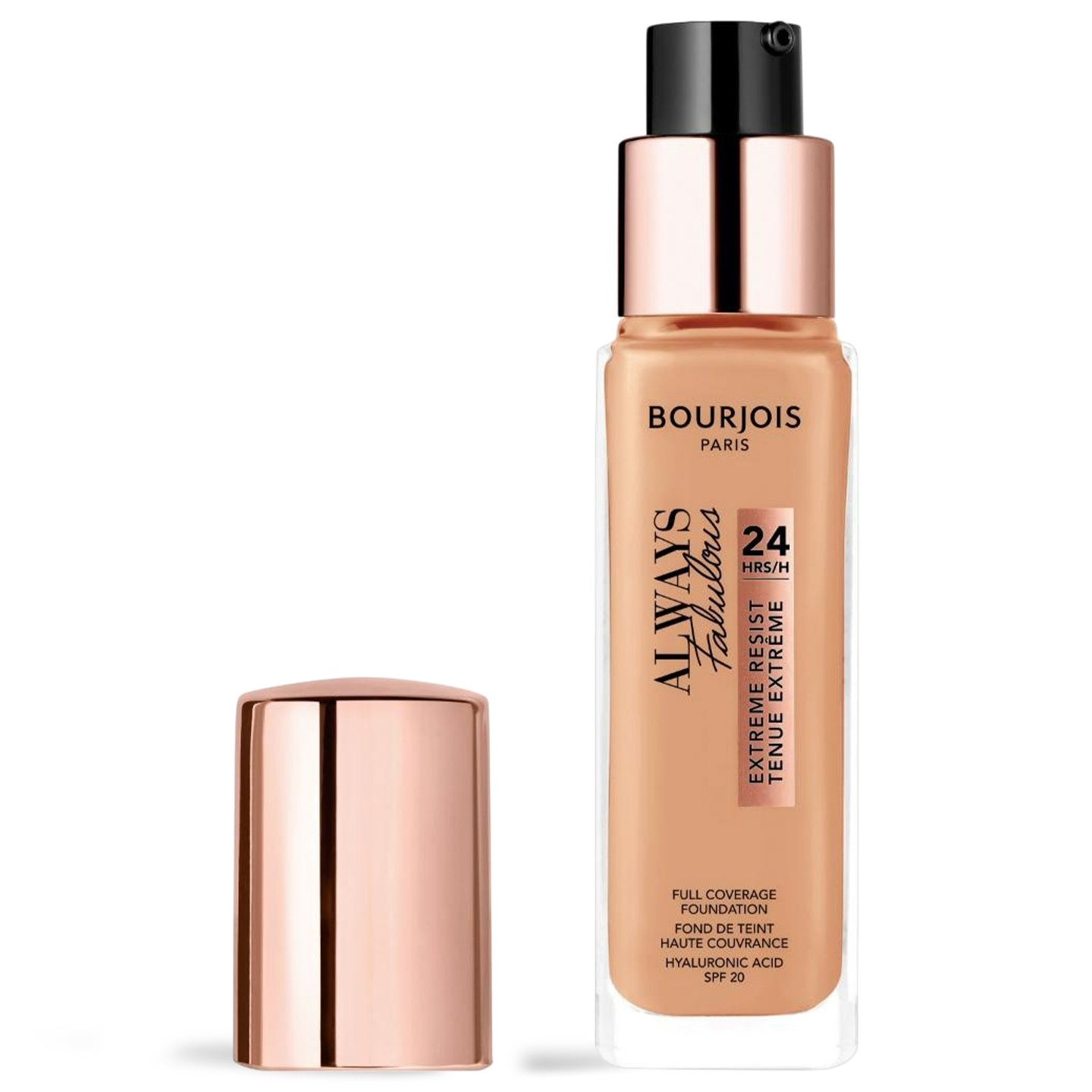 Fond de ten Always Fabulous 24 H, 200 Rose Vanilla, Bourjois 30ml