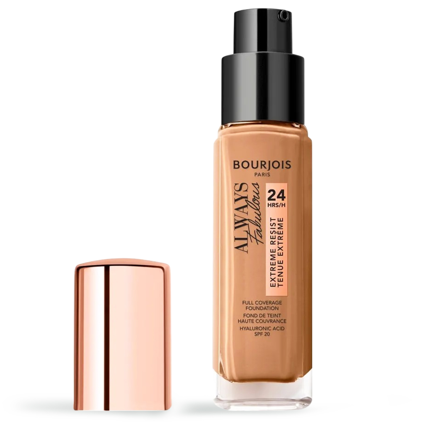 Fond de ten Always Fabulous Bourjois 24H 420 Light Sand SPF 20, 30 ml