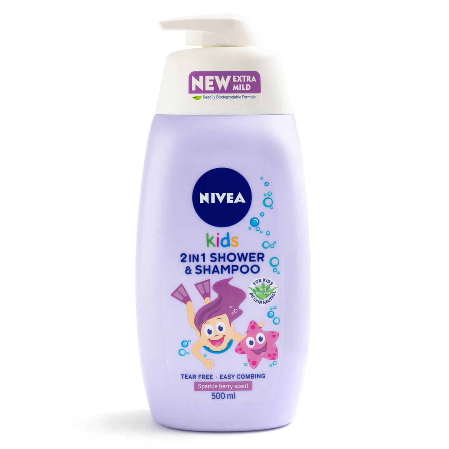 Gel de duș și șampon pentru copii, Nivea 500ml