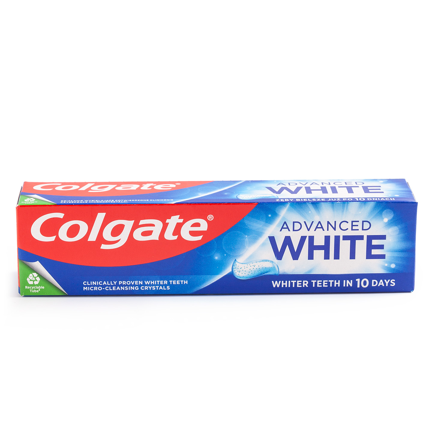 Pastă de dinți Colgate Advanced White /  Advanced White Charcoal Colgate 100ml