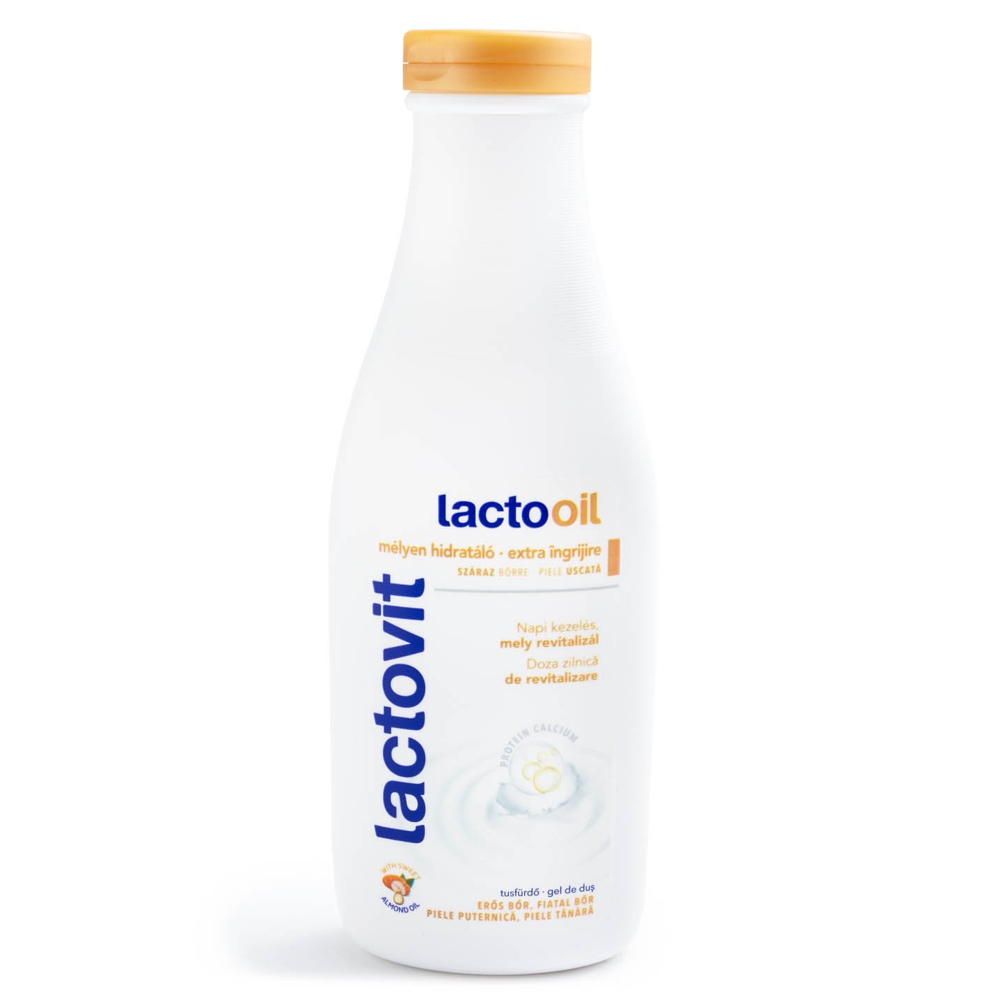 Gel de duș Lactourea cu colagen / Lacto Oil / Nutritiv / Reparator Lactovit 600ml