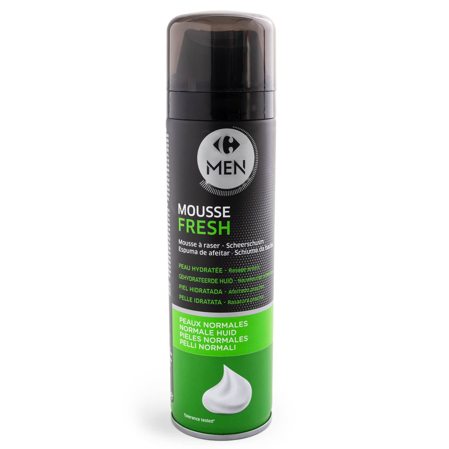 Spumă de ras Carrefour Men, pentru ten normal, 250ml