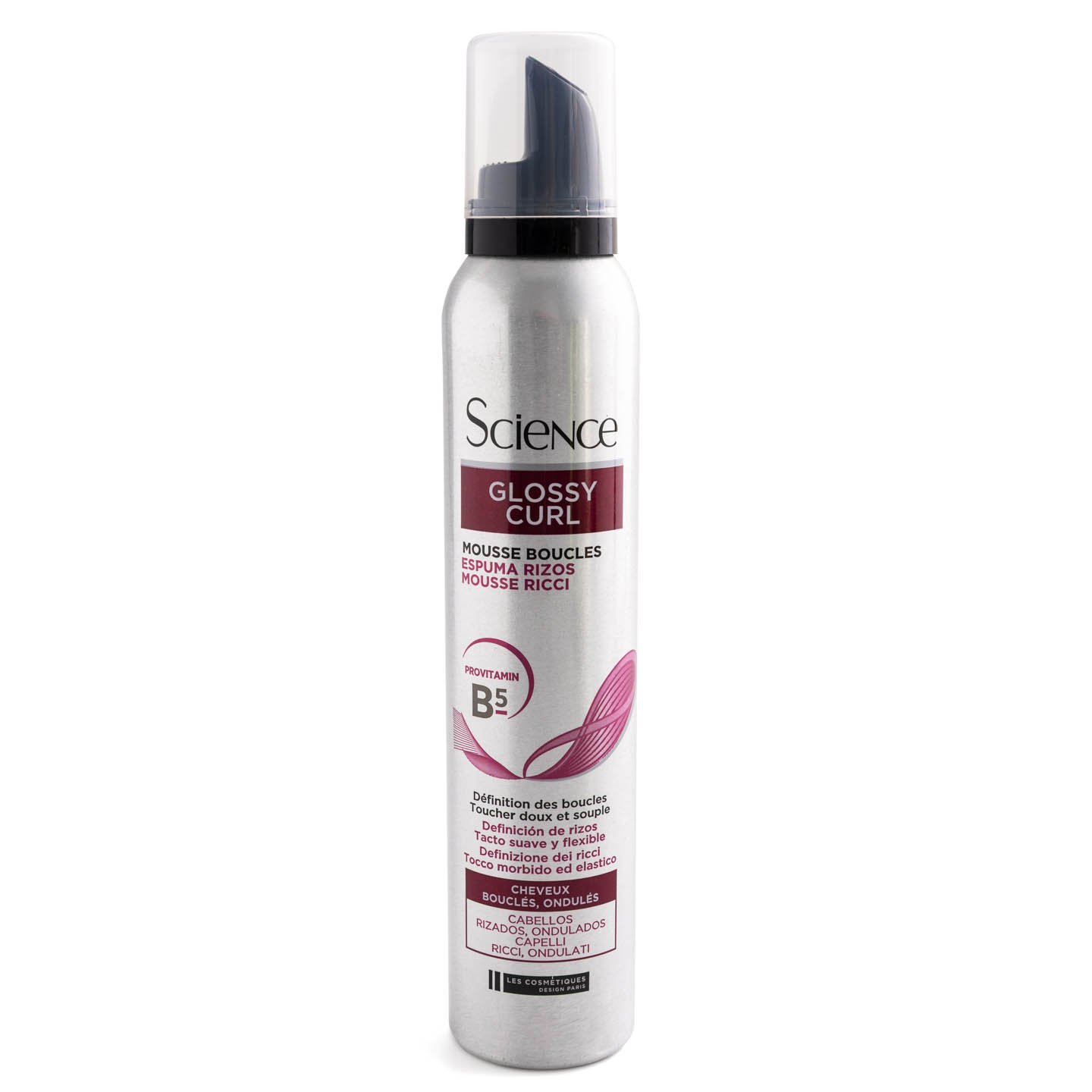 Spumă de păr Science Glossy Curl Les Cosmetiques, 200ml