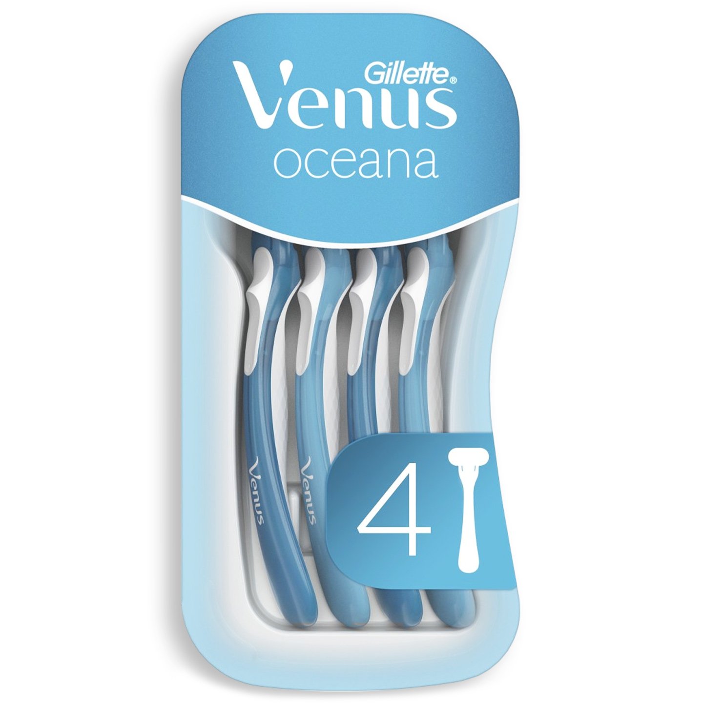 Aparat de ras Venus Oceana / Sensitive Gillette 3buc. / 4buc.