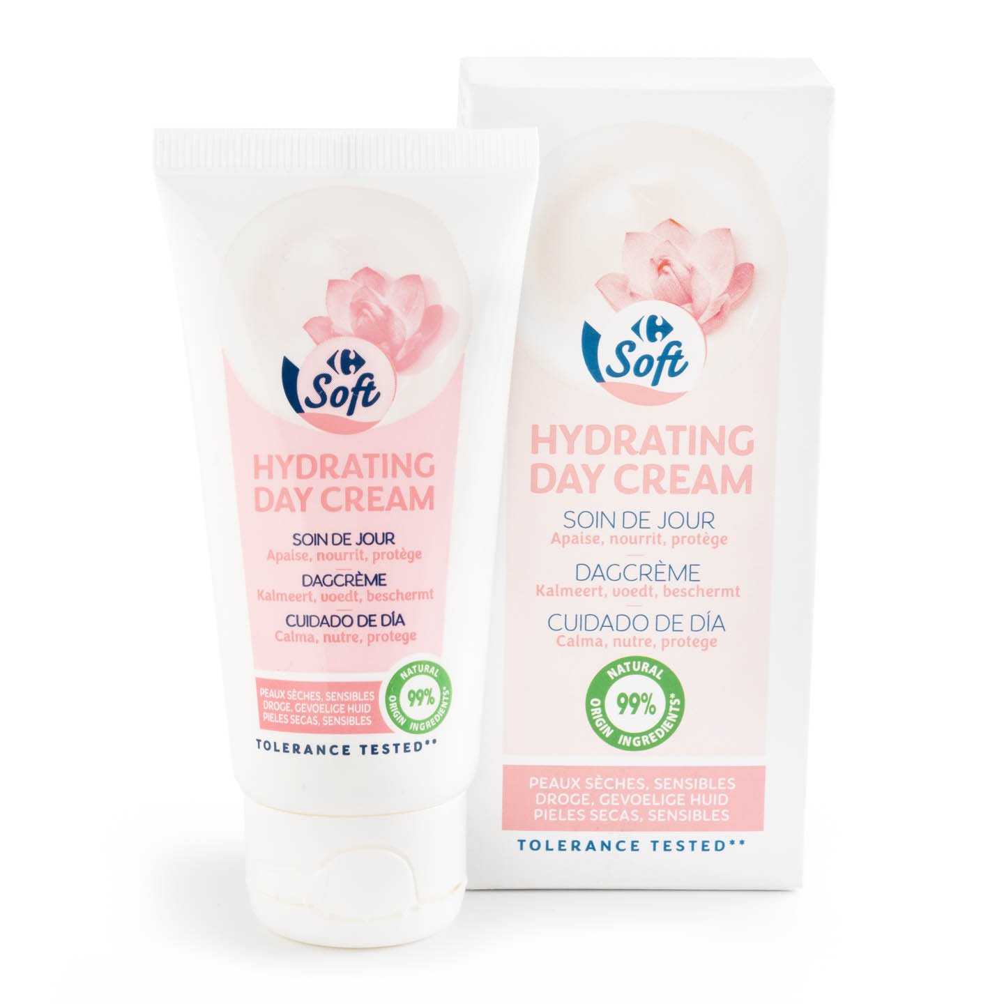 Cremă hidratantă de zi Carrefour Soft 50ml