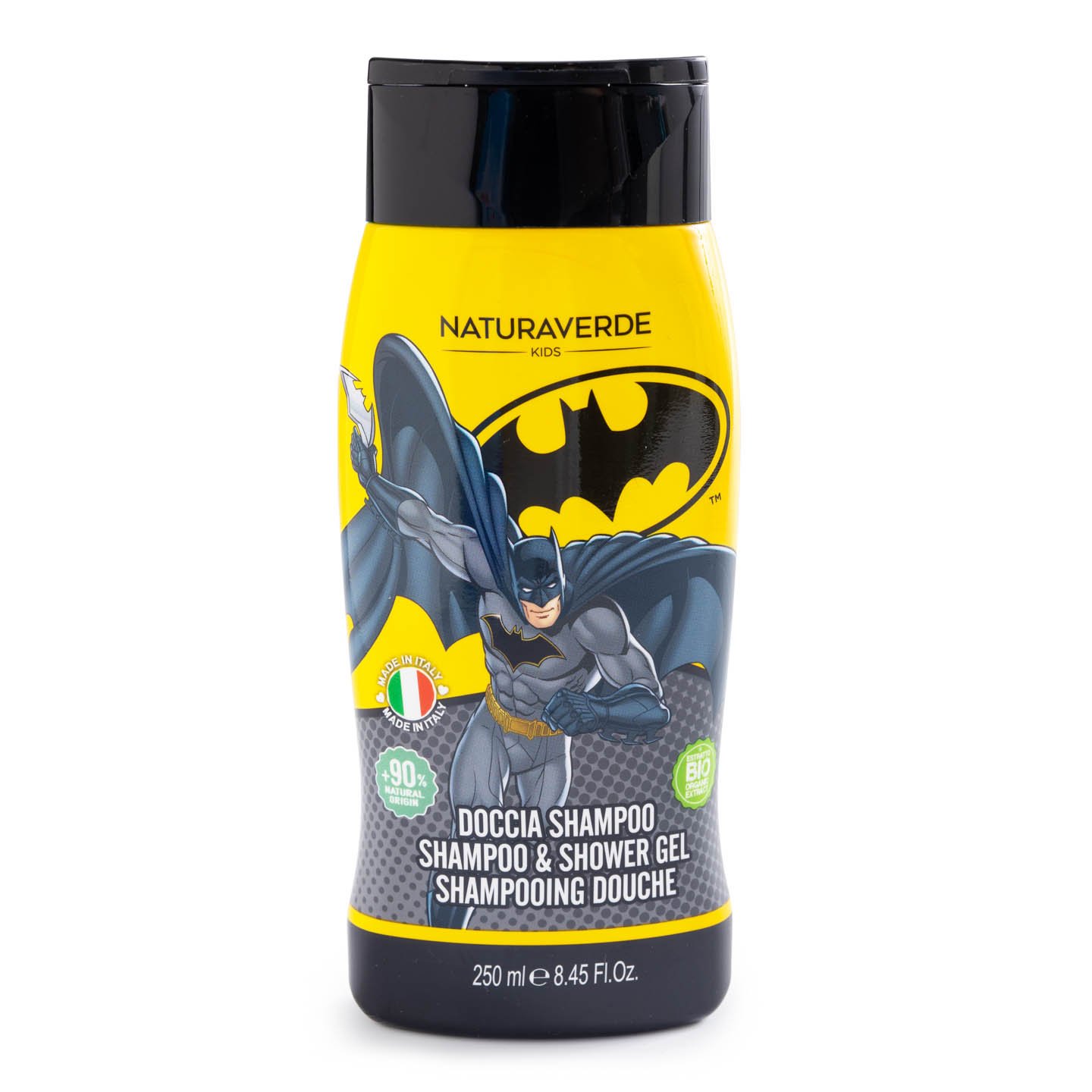 Șampon și gel de duș Batman Naturaverde Kids 250ml