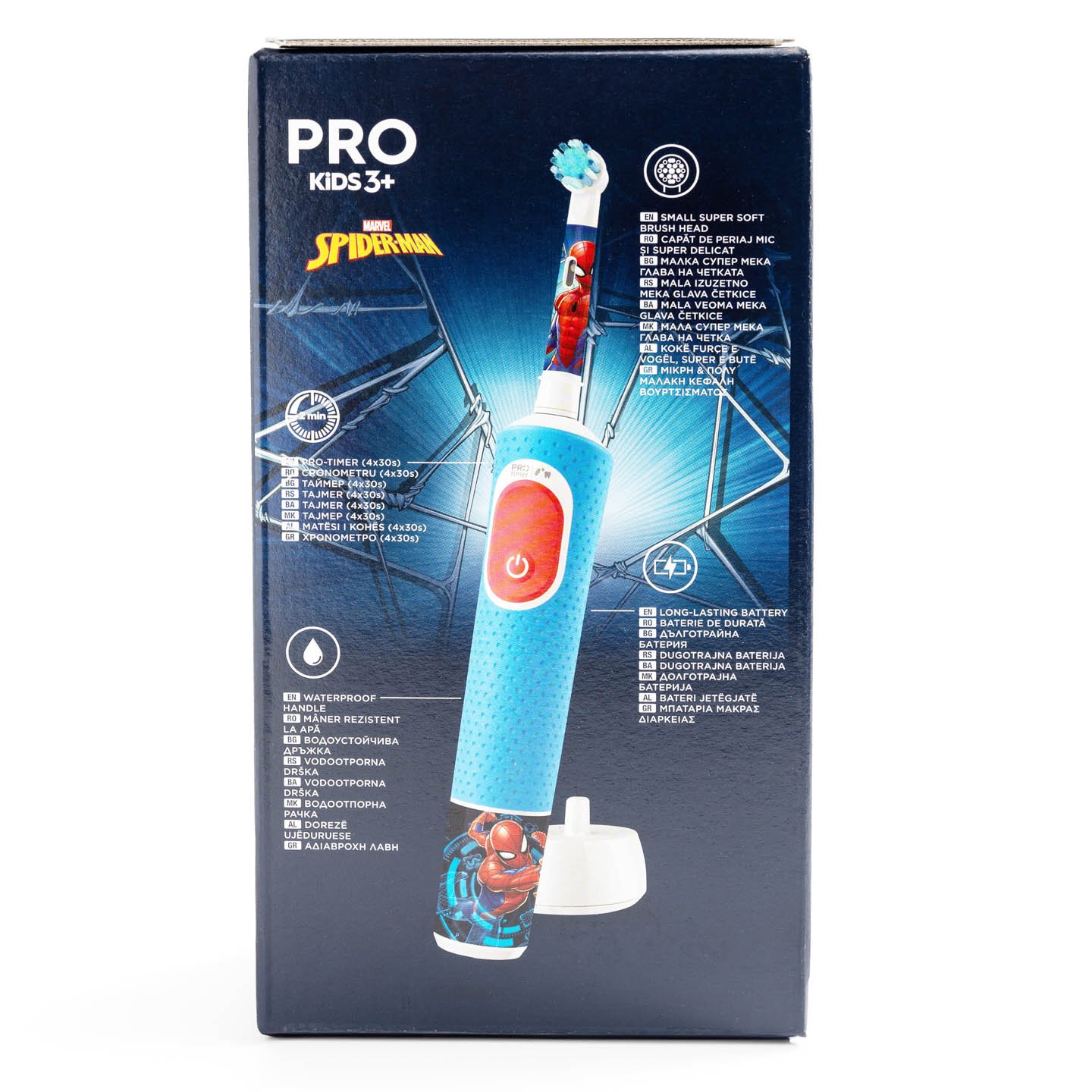 Periuță de dinți electrica Vitality Pro Kids Spiderman Oral-B