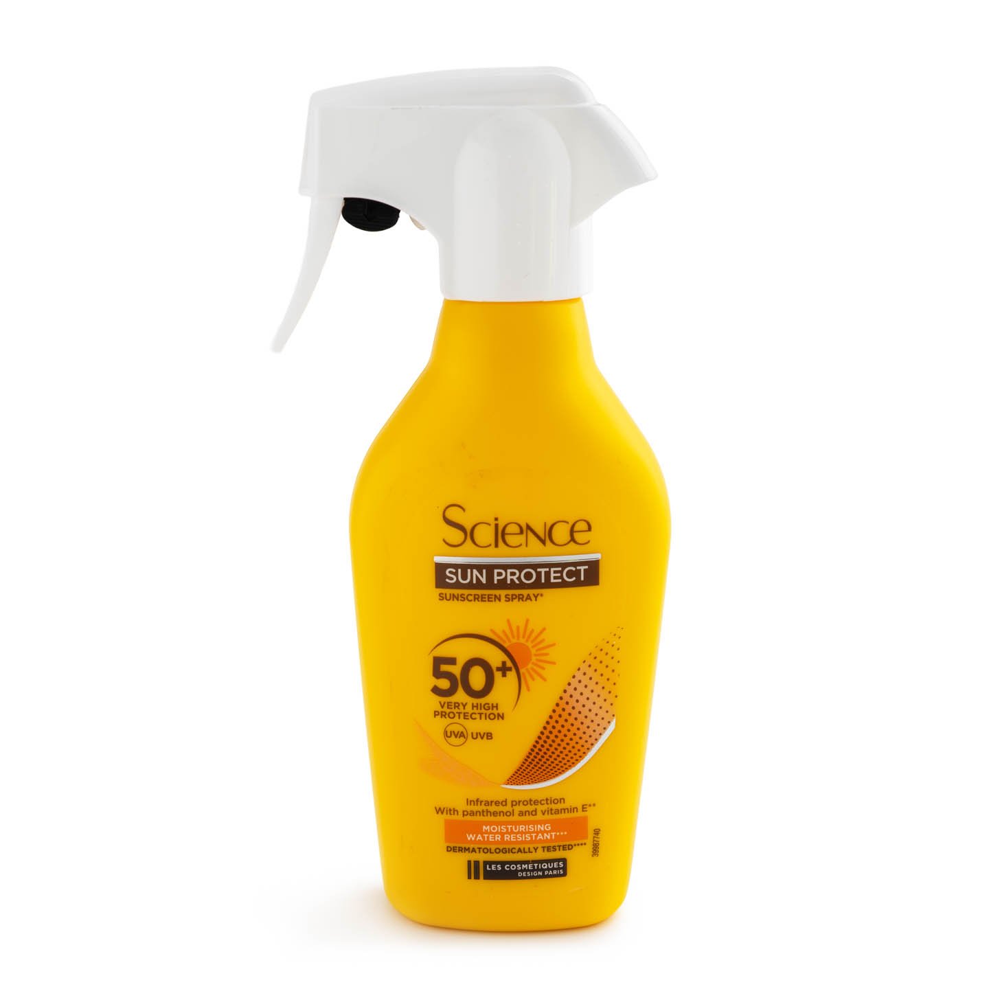 Spray protecție solară SPF50 Science Sun Protect, Les Cosmetiques, 250ml