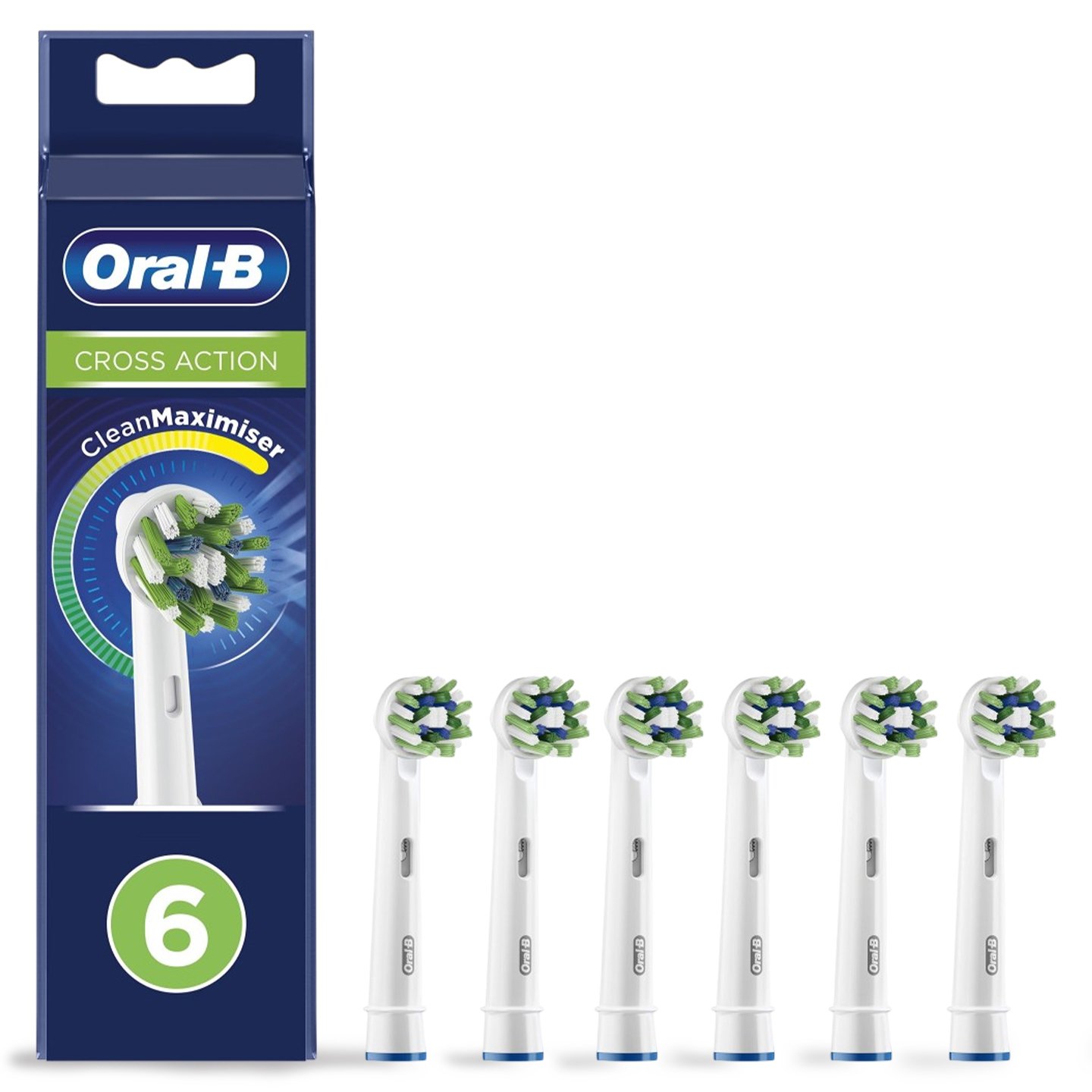 Rezerve periuță electrică Cross Action Oral-B, 6 bucăți