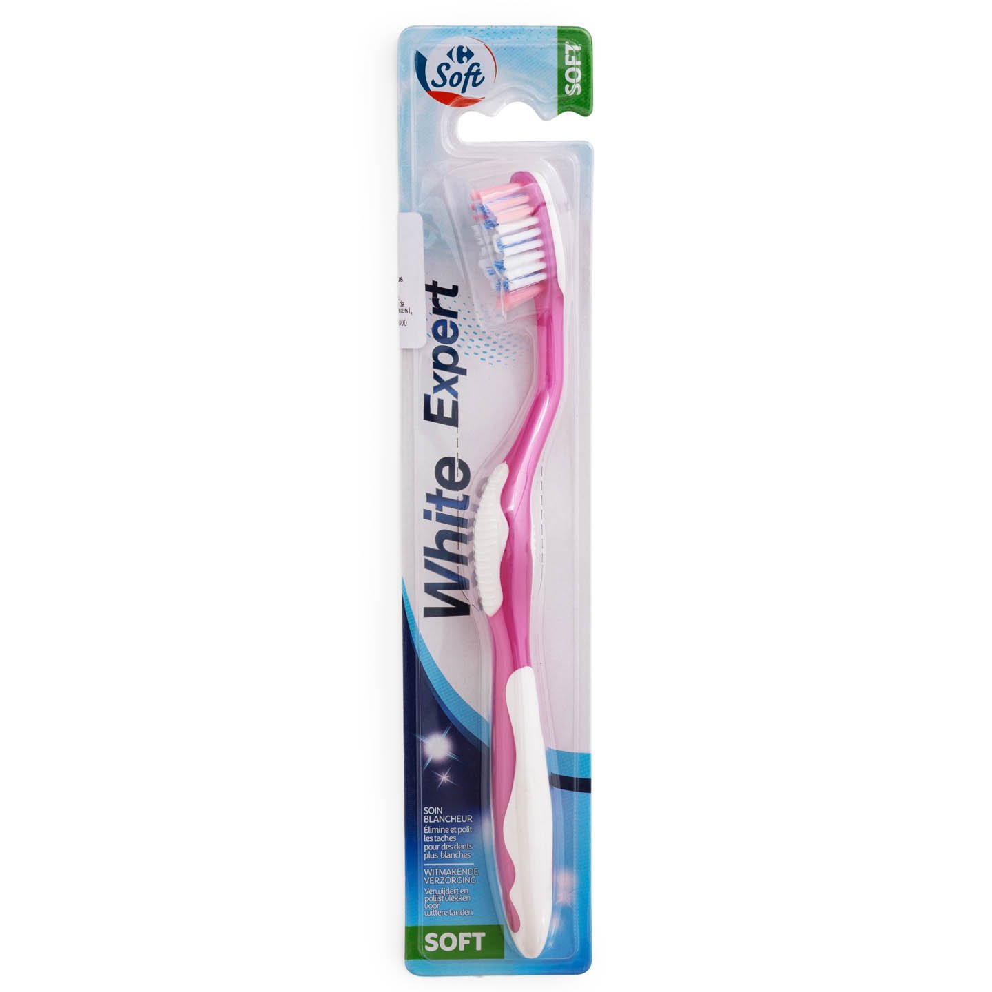 Periuță de dinți White Expert Carrefour Soft, 1buc.