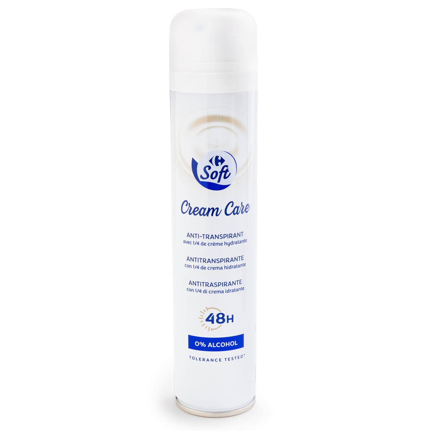 Deodorant spray Cream Care Carrefour Soft 200ml