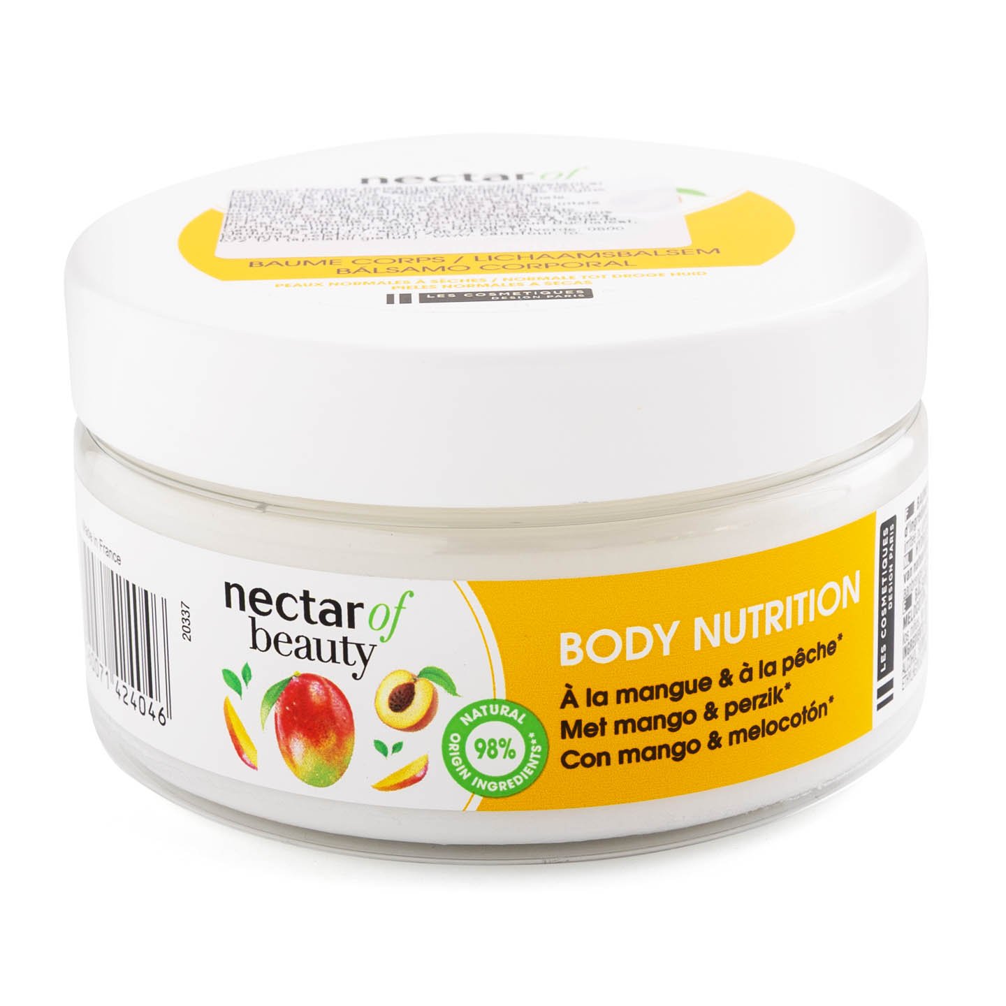 Balsam pentru corp Mango Nectar of Beauty, Les Cosmetiques, 200ml