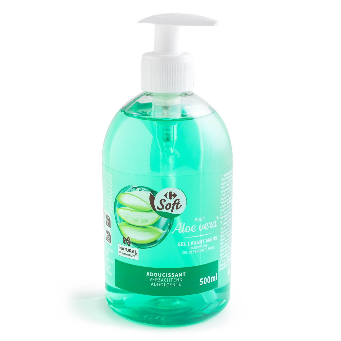 Săpun lichid Carrefour Soft 500ml, diverse sortimente